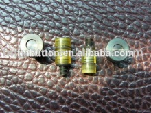 Die sets for snap attaching machine