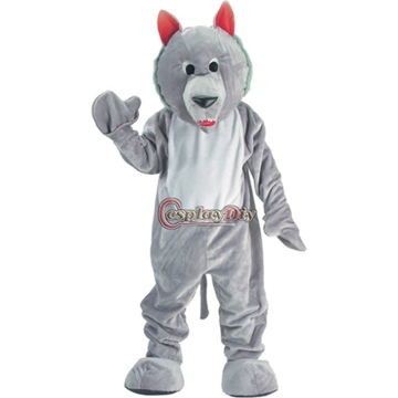 New ArrivalHungry Wolf Economy adult animal mascot costume