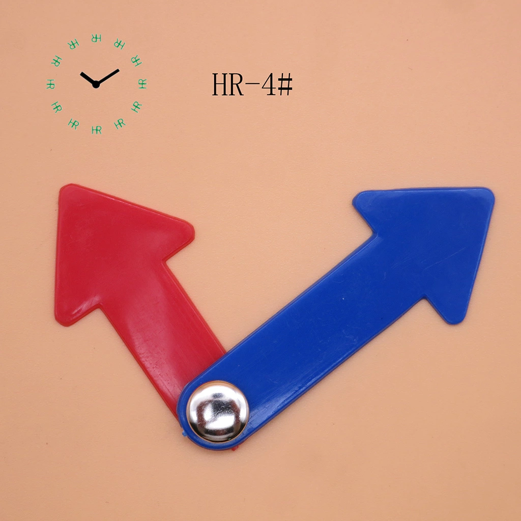 High Quality Hr-4 Red and Blue Plastic Clock Hand