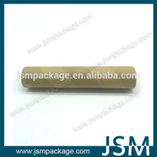 Beige textile paper tube for fabric