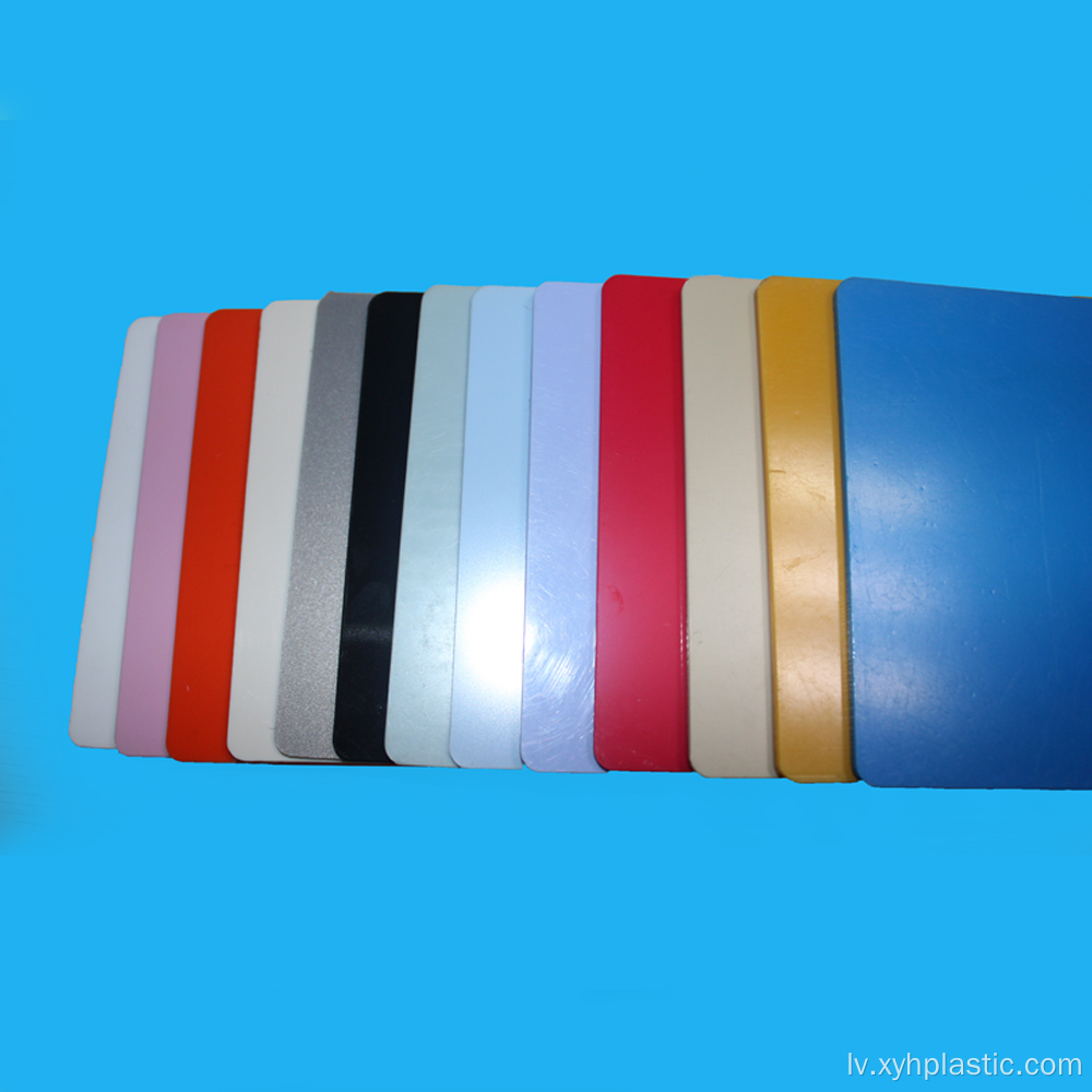 Krāsainu korpusa materiālu ABS lokšņu ražošanas līnija