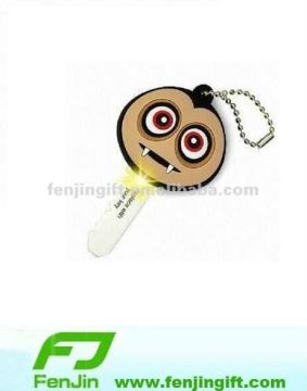 fashion soft pvc rubber personalized key cover