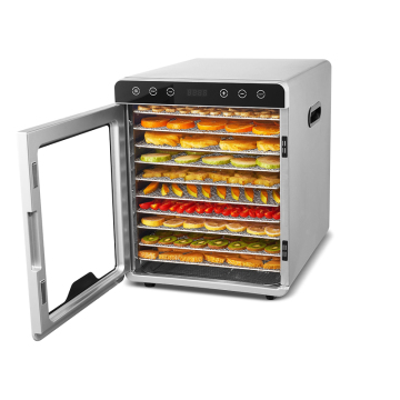 10 TRAYS Fruit Vegetables Home Dryer Fish Dehydrator Machine Jerky Dehydrator