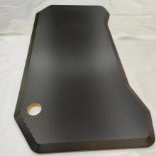 Carbon Fiber Texture Gaming Desk Wood Top