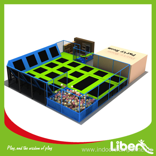 Popular large indoor cheap rectangle trampolines