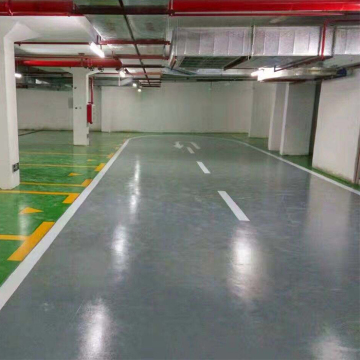 Polyurea coating for garage floor