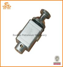 Two-Position Three-Way Button Valve