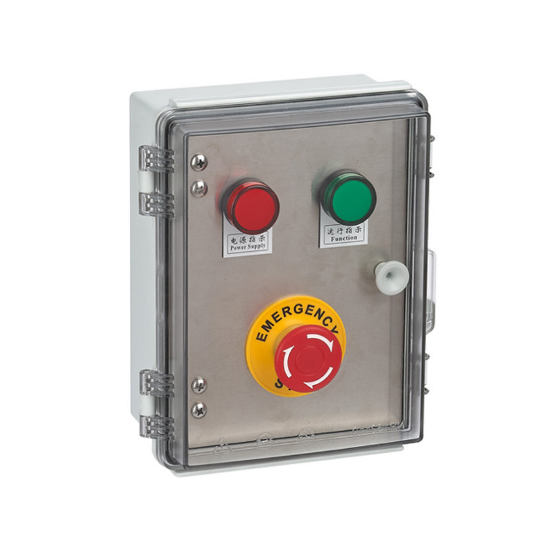 Saipwell New ABS industrial electrical control box With Singal Light