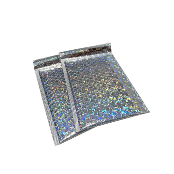 Holographic Metallic Padded Envelopes Self Sealing Bags