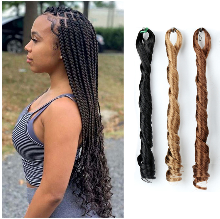 private label customized pony ghana 1b braiding hair wavy  crochet braids