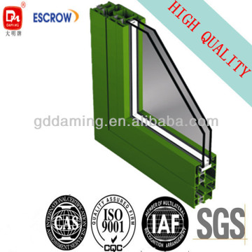 60series insulation aluminum casement window