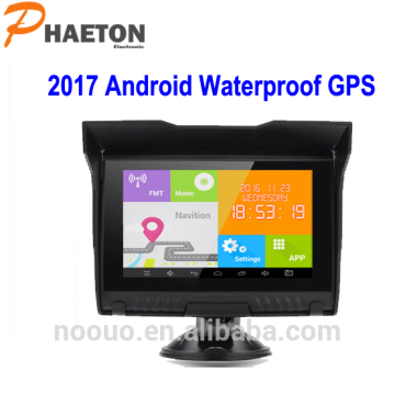 Android GPS navigation 5 "screen size motorcycle gps navigator waterproof GPS