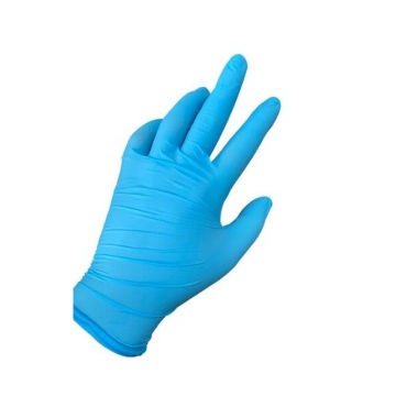 Blue Nitrile Gloves Powder Free