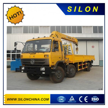 14t Hydraulic Telescipic Kunckle Boom Truck Mounted Crane for Sale