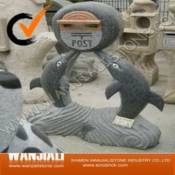 stone carving mailbox