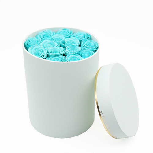 Custom Logo Cylinder Round Wedding Flower Gift Boxes