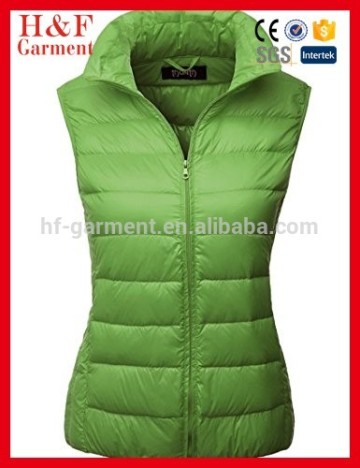 Womens Ultra Light Weight Down Vest in Various Style