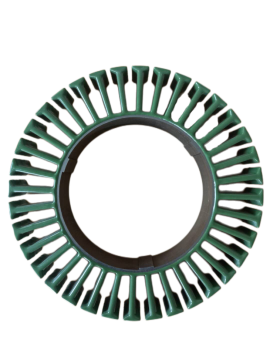 Hub motor wound stator