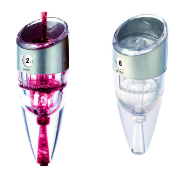 Wine accessory stainless steel wine aerator/Food Grade Acrylic 304 stainless steel wine aerator