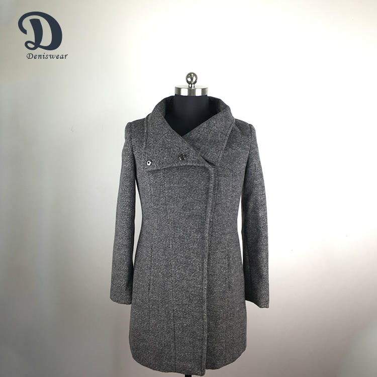 Factory price winter women wholesale clothes overcoat winter