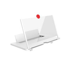 White Exported Cellphone Screen Magnifier