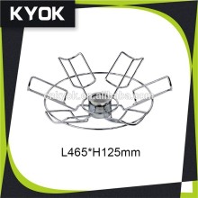 KYOK New design Kitchen Bar Pole System foot tray shelf, kitchen cabinet hardware