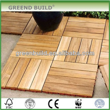 Natural Solid wood Outdoor Teak Decking
