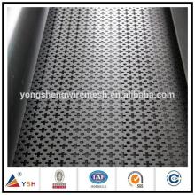 Oval galvanized perforated metal mesh