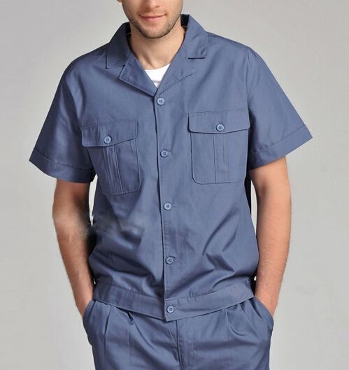 Men's Work Wear With Short Sleeves