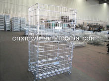 Collapsible wire mesh bulk cage