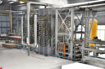 Hot Press for Particle board