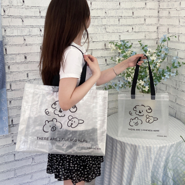 Customized Laminated PP Woven Tote Bag with Print