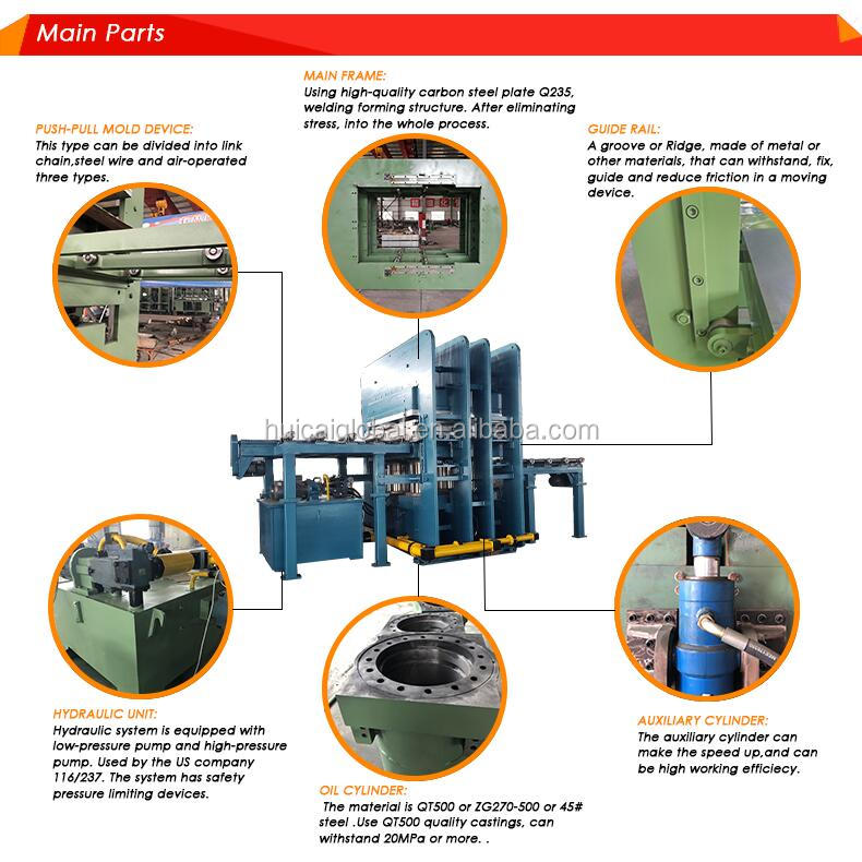 Rubber Solid Tyre Hot Press Machine Solid Tyre Making Press