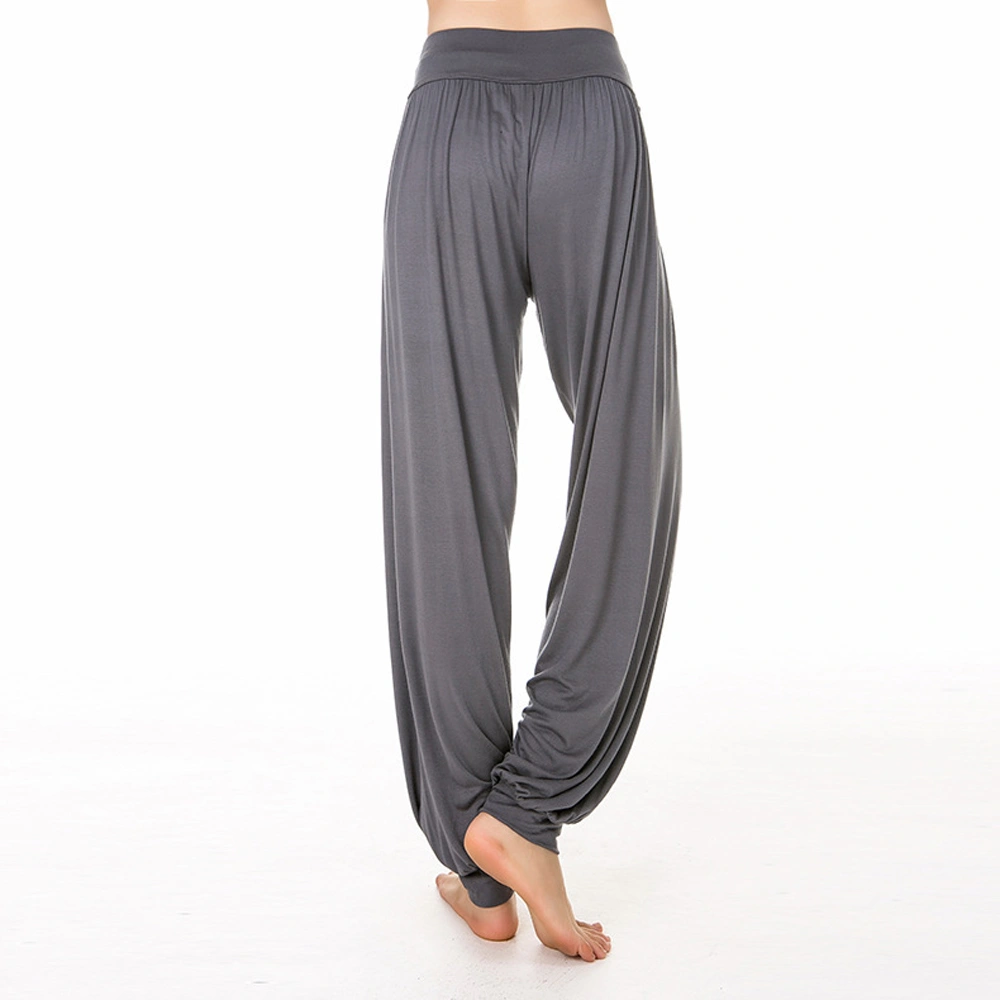 High Waist Dancing Trouser Sport Yoga Soft Lantern Pants