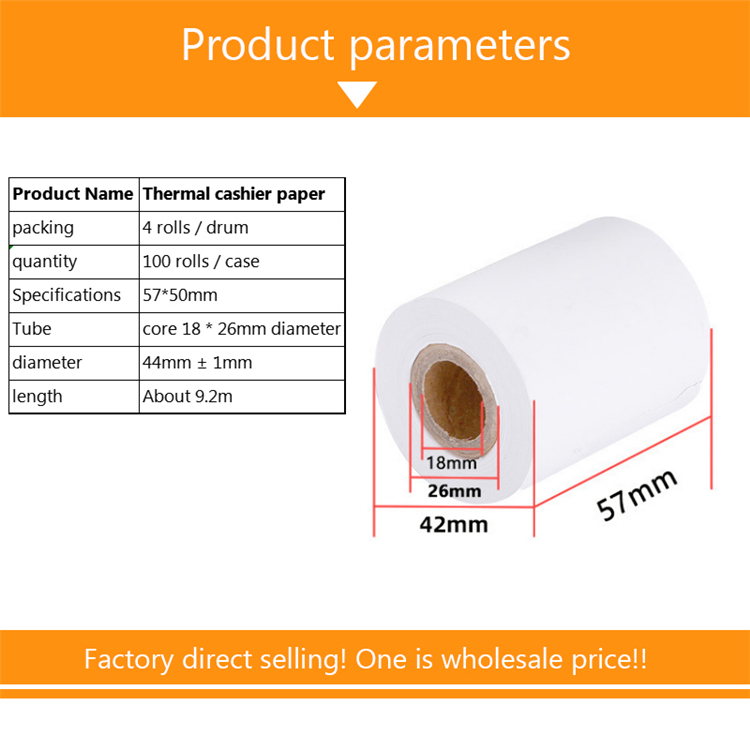 High Quality Durable Using Various Machine Receipt Paper Thermal Printing Paper