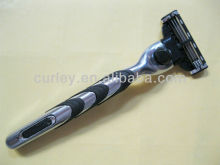 removable pivoting head razor