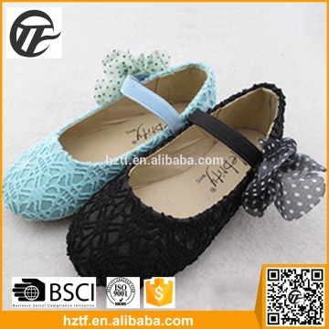 Girl Elastic Flats flower shoes