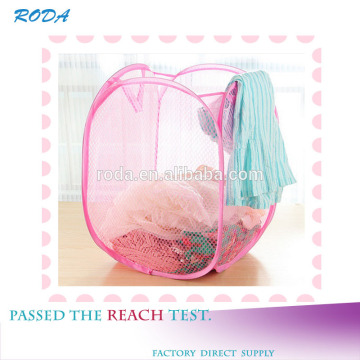 Home usage Nylon fabric organize dirty clothes laundry basket