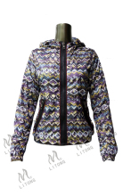 ladies slim jacket Female unlined jacket for women Popular Women's Unlined Windbreaker Jacket with Hood