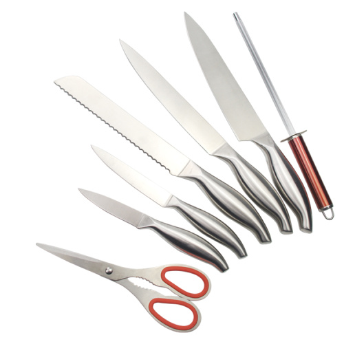 8pcs stainless steel kitchen utility knife