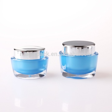 PMMA material 50 ml cosmetic cream jar 50g