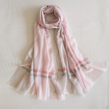 High Quality Worsted Pure Wool Printed Scarf Shawls