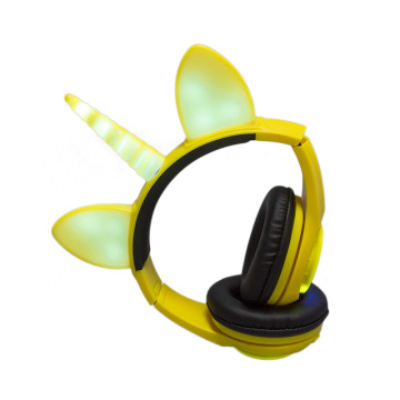 Casque d&#39;écoute stéréo rechargeable Unicorn Devil Dog LED