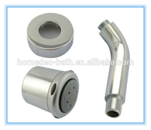Chrome plating overhead shower nozzle kit with shower arm