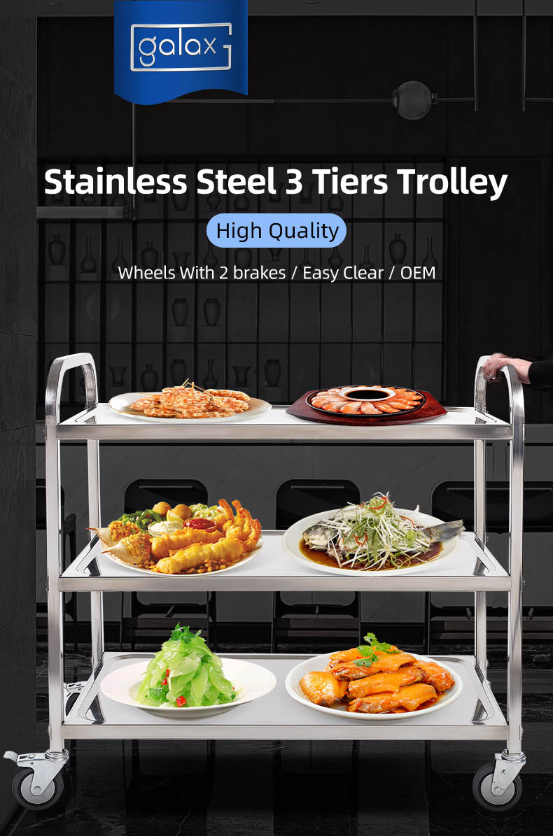 Stainless Steel Trolley