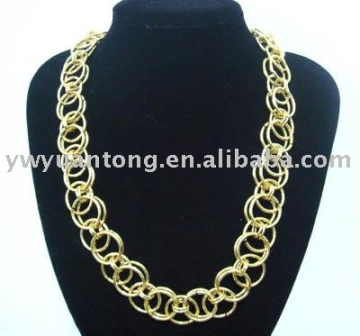 fashion gold color necklace chain