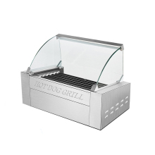 Customized 5 Roll Electrical Hot Dog Sausage Grill and Hot Dog Stand for Sale