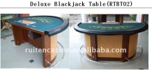 deluxe blackjack table gambling table poker table