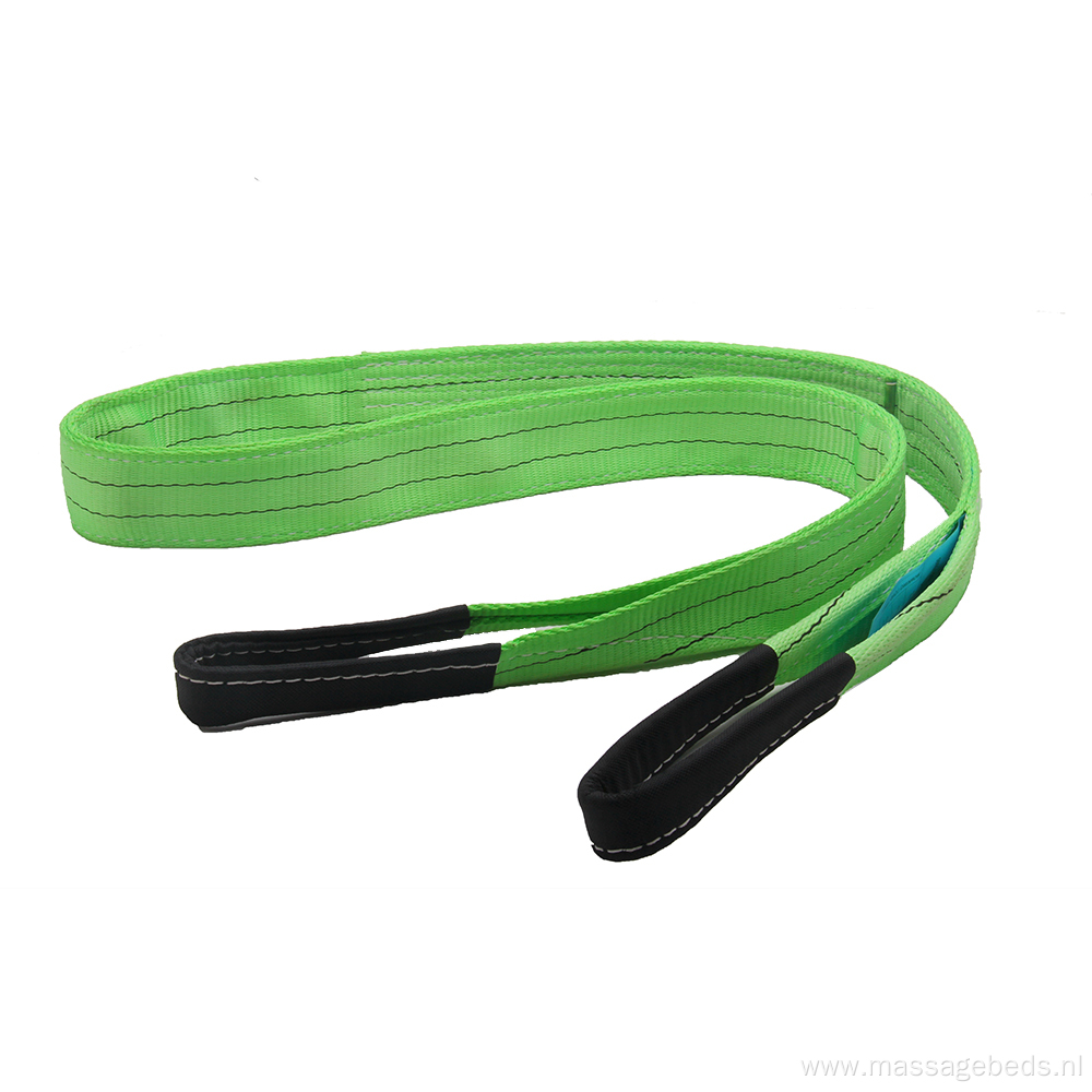 Green Color High Standard 2T Capacity Lift Sling