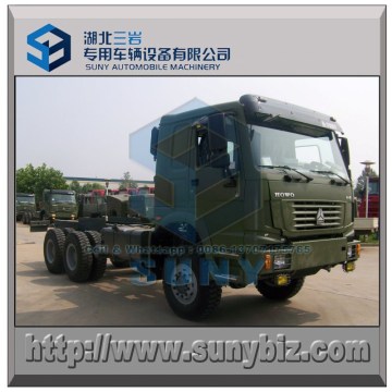 6X6 AWD SINOTRUK HOWO 290hp cargo transport truck
